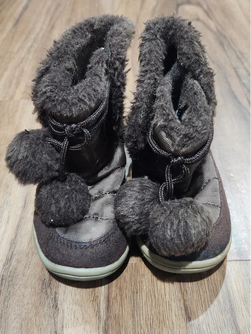 Toddler Brown Boots Sz 6
